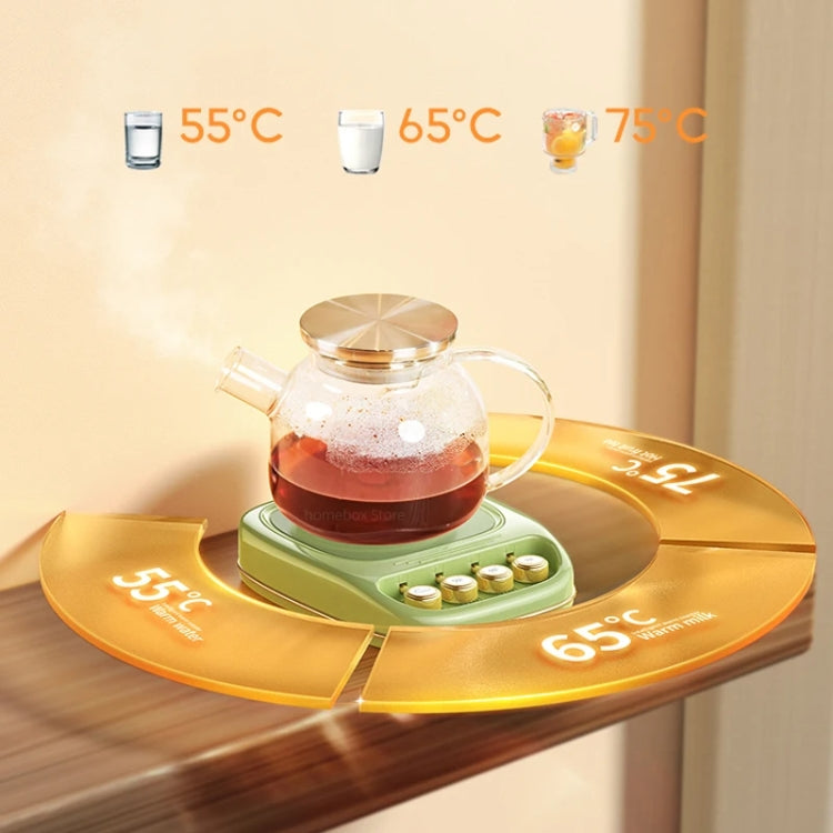 ICARER FAMILY IF-ND01 Smart Thermostatic Coaster Thermal Insulation Heating Base, CN Plug(White)