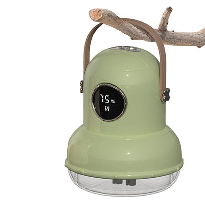 ICARER FAMILY IF-JS01 Lampe de Nuit de Bureau à Recharge USB Humidificateur Double-pulvérisation, Couleur : Vert (Numérique)