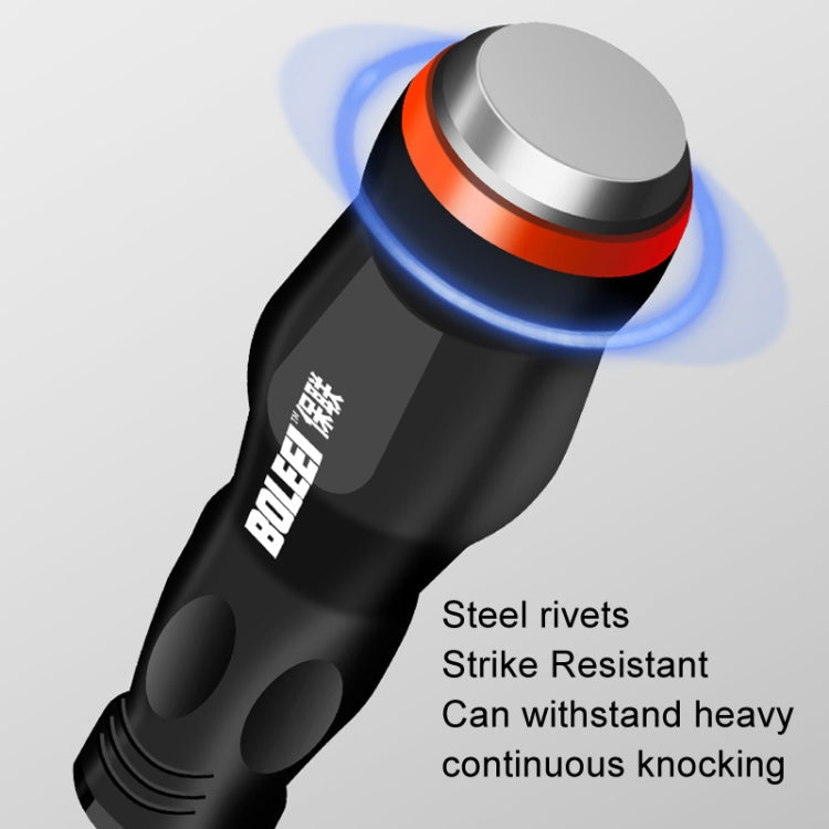 BOLEEI 6.0x150mm Straight Heart Piercing Knockable Screwdriver Convertible Tool