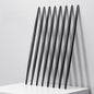 HAOCAI 40cm Car Door Anti-collision Strip Door Edge Bumper Protector, Color: 8pcs Black