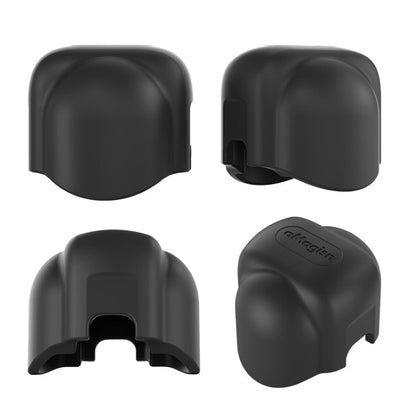 Pour Insta360 X4 AMagisn Housse de Protection en Silicone Cache-Objectif Gris