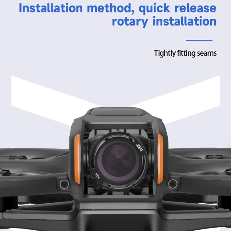 JSR-2050-11 ND16PL For DJI Avata 2 Traverser Filter Accessories Camera Scrim Polarizing Lens