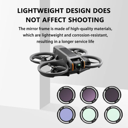 JSR-2050-11 ND16PL For DJI Avata 2 Traverser Filter Accessories Camera Scrim Polarizing Lens