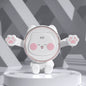 ICARER FAMILY AK-01 Car Air Outlet Cartoon Phone Holder Car Navigation Gravity Support Frame(White)