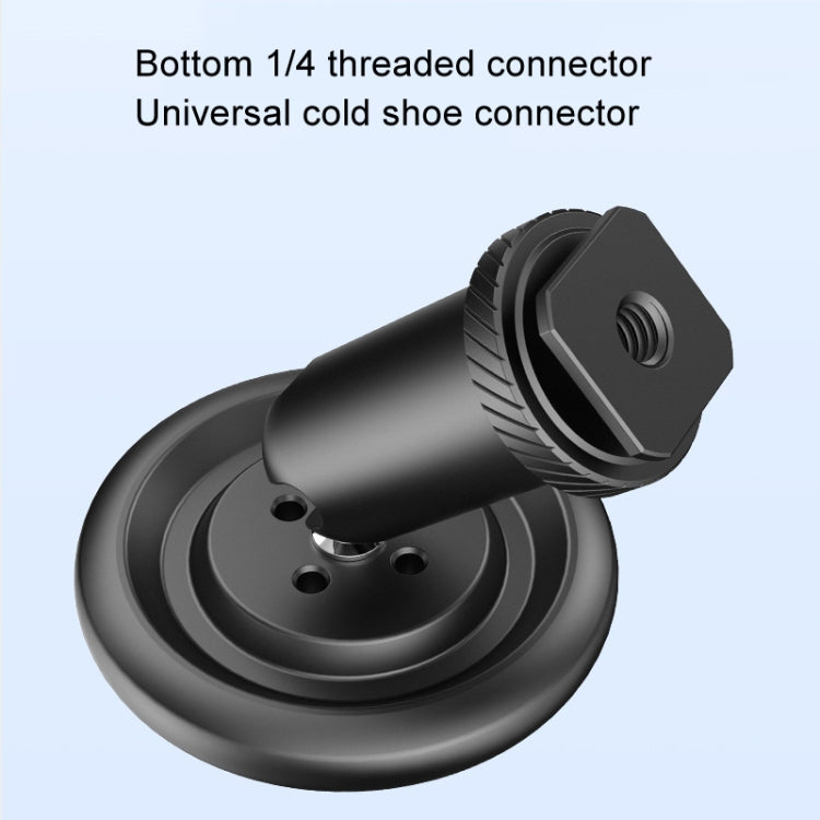 HEPAIL Magsafe Magnetic Mobile Phone Bracket Metal Gimbal Stand, Style: Cold Boot Base