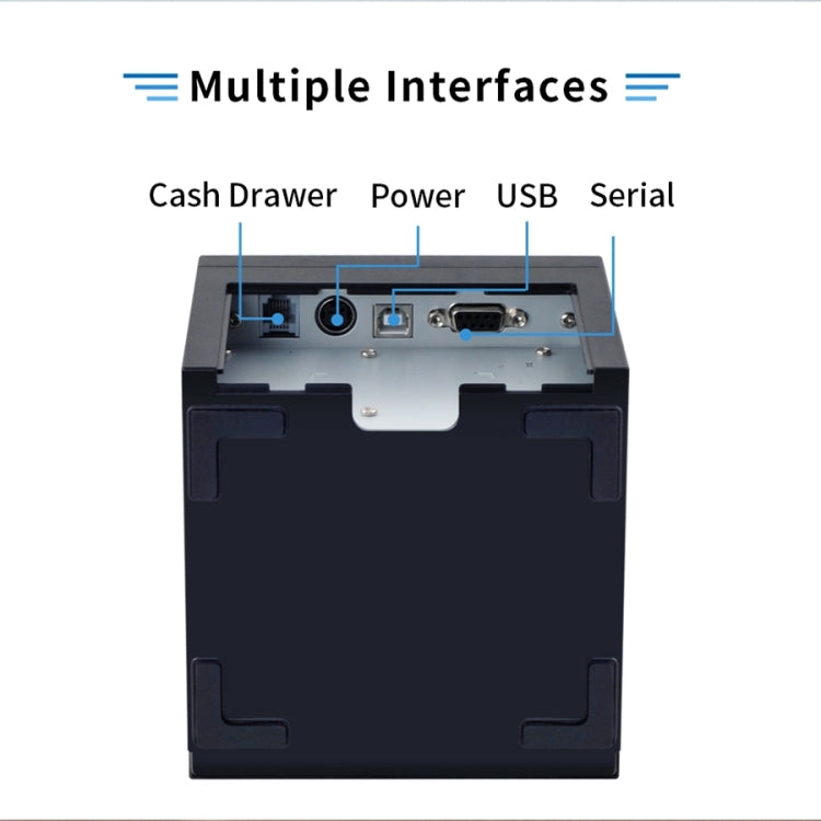 Xprinter XP-R330H 80mm Thermal Receipt Printer Sports Lottery Ticket Cashier Printer(EU Plug)