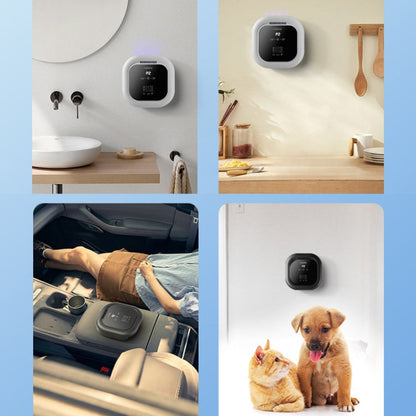 HOSK XT-01 UV Pet Air Purifier Household Deodorant Ozone Generator, Size: USB Plug(Black)
