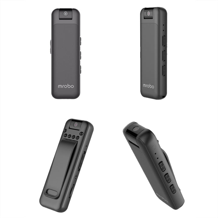 Mrobo D3 1080P Rotating Camera HD Infrared Night Recording Pen, Size: 16 GB(Black)