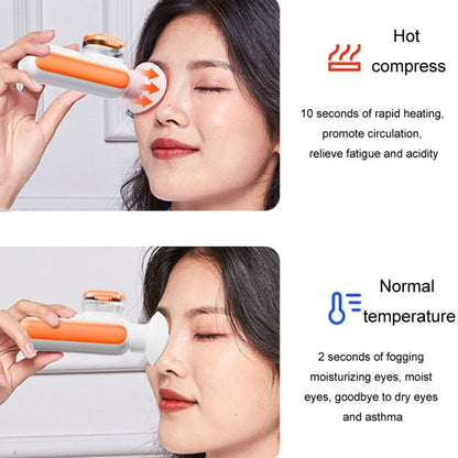 KONKA Hot And Cold Compress Misting Eye Moisturizer Spray Steamer Handheld Eye Misting Instrument(White)