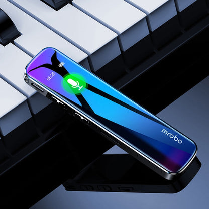 Mrobo RV-19 0.96-inch HD Screen 3D Noise Reduction Recording Pen Music Player, Capacity: 8GB(Black)
