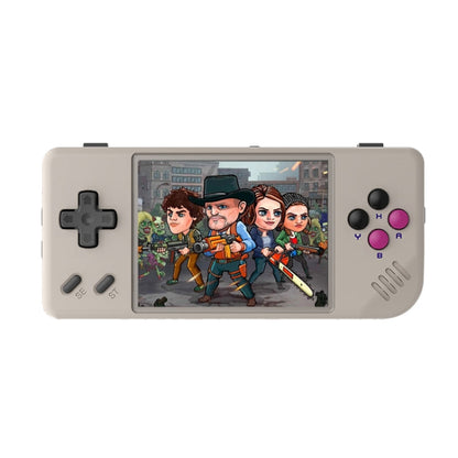 ANBERNIC RG28XX Retro Handheld Game Console 2.83-Inch IPS Screen Linux OS 64GB+128GB(Retro Gray)