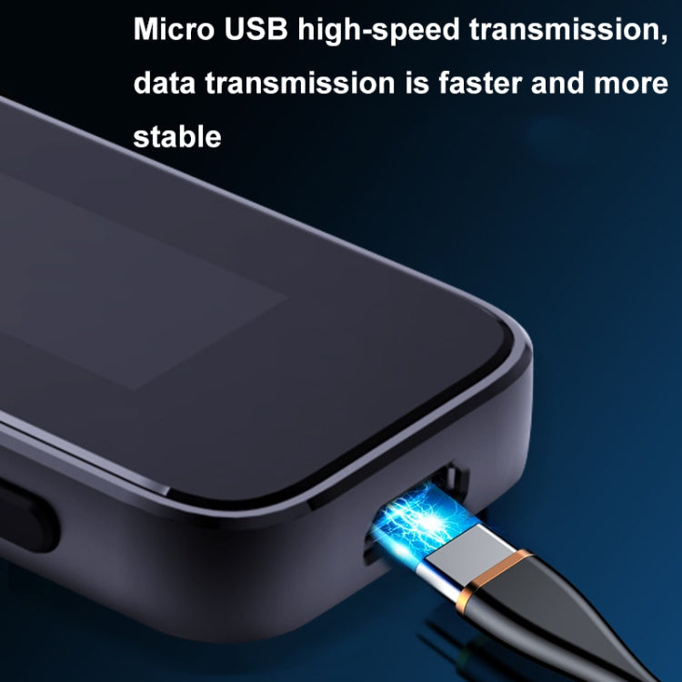 Mrobo RV18 0.96-Inch Color Screen Smart Noise Reduction Recording Pen, Capacity: 32GB(Flagship)
