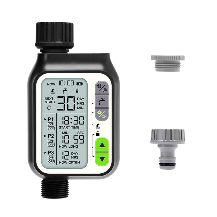 NADSTER Arroseur de fleurs automatique temporisé avec capteur de pluie pour jardin, Spécification : Sortie unique