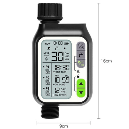 NADSTER Arroseur de fleurs automatique temporisé avec capteur de pluie pour jardin, Spécification : Sortie unique
