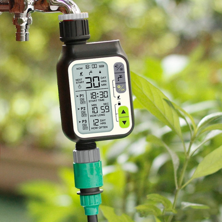 NADSTER Arroseur de fleurs automatique temporisé avec capteur de pluie pour jardin, Spécification : Sortie unique