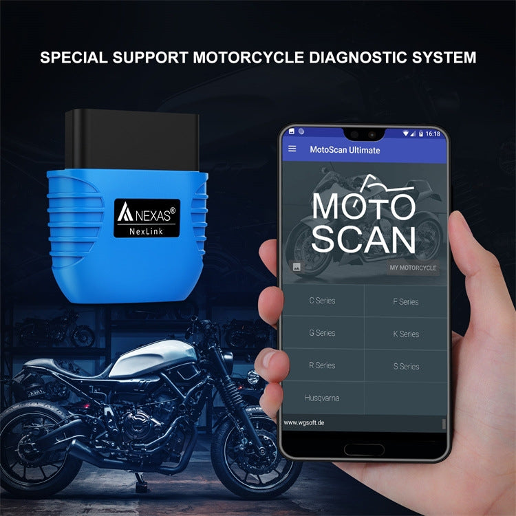 Scanner de diagnostic OBD2 Nexas Bluetooth 5.0 pour IOS/Android