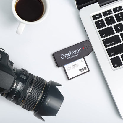 Onefavor USB2.0 High Speed Read And Write CF Card Reader, Model: USB Interface