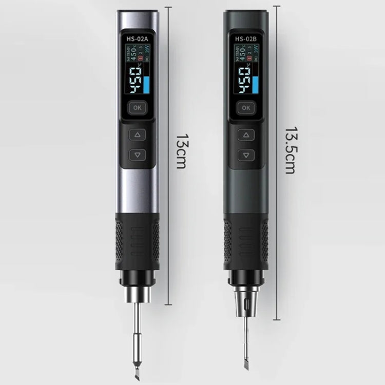FNIRSI Portable Constant Temperature Soldering Iron Set, Model: HS-02B Standard K