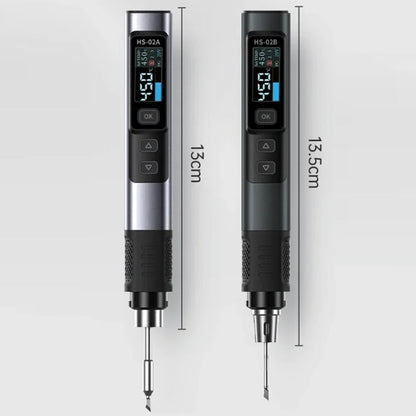 FNIRSI Portable Constant Temperature Soldering Iron Set, Model: HS-02B Standard K
