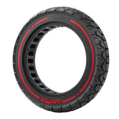 AIMITE 9,5 x 2,125 / 36 Card 9,5 pouces trottinette électrique 230 x 50 pneu tout-terrain universel (ligne rouge)