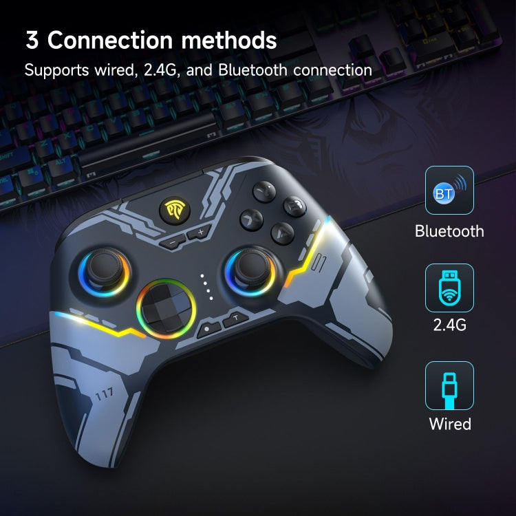 Manette sans fil EasySMX X15 Hall Joystick Trigger RVB (Mécanique)