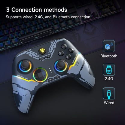 Manette sans fil EasySMX X15 Hall Joystick Trigger RVB (Mécanique)