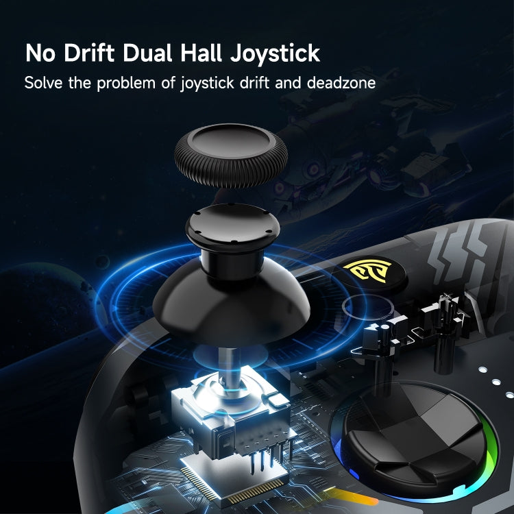 Manette sans fil EasySMX X15 Hall Joystick Trigger RVB (Mécanique)