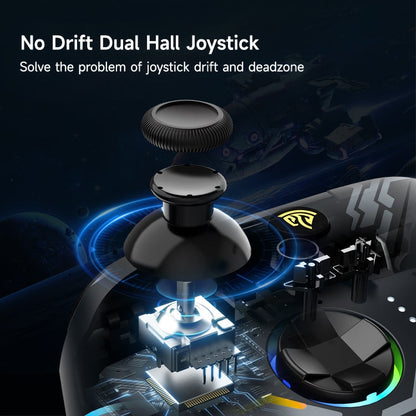 Manette sans fil EasySMX X15 Hall Joystick Trigger RVB (Mécanique)