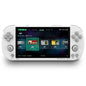Console de jeu portable Trimui Smart Pro avec écran IPS de 4,96 pouces, système Linux open source, 64 Go (blanc)