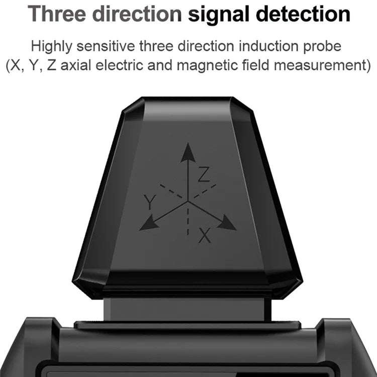 Détecteur de rayonnement électromagnétique MESTEK EMF01 Sonde de détection 3 axes haute sensibilité