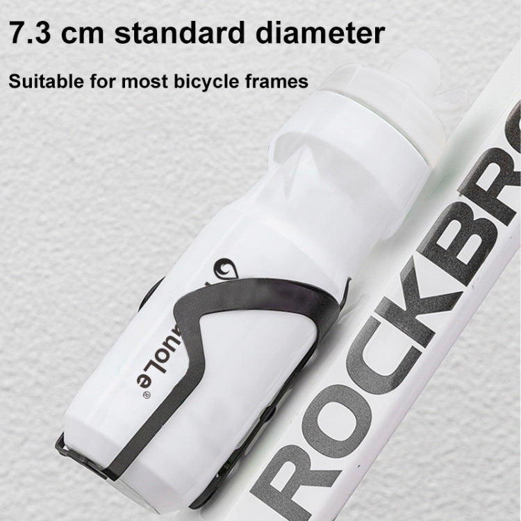 YouGuoLe 600ml PP5 Plastic Outdoor Bicycle Cycling Fitness Squeeze Water Cup(Pink)