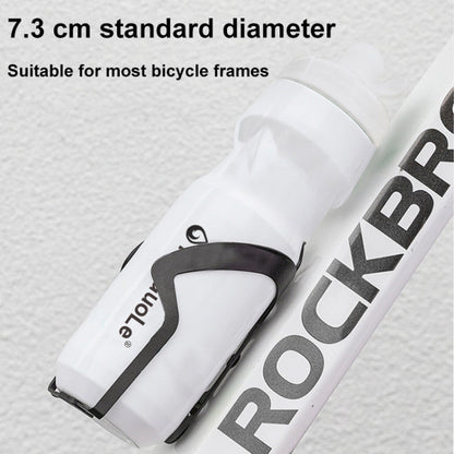 YouGuoLe 600ml PP5 Plastic Outdoor Bicycle Cycling Fitness Squeeze Water Cup(Pink)