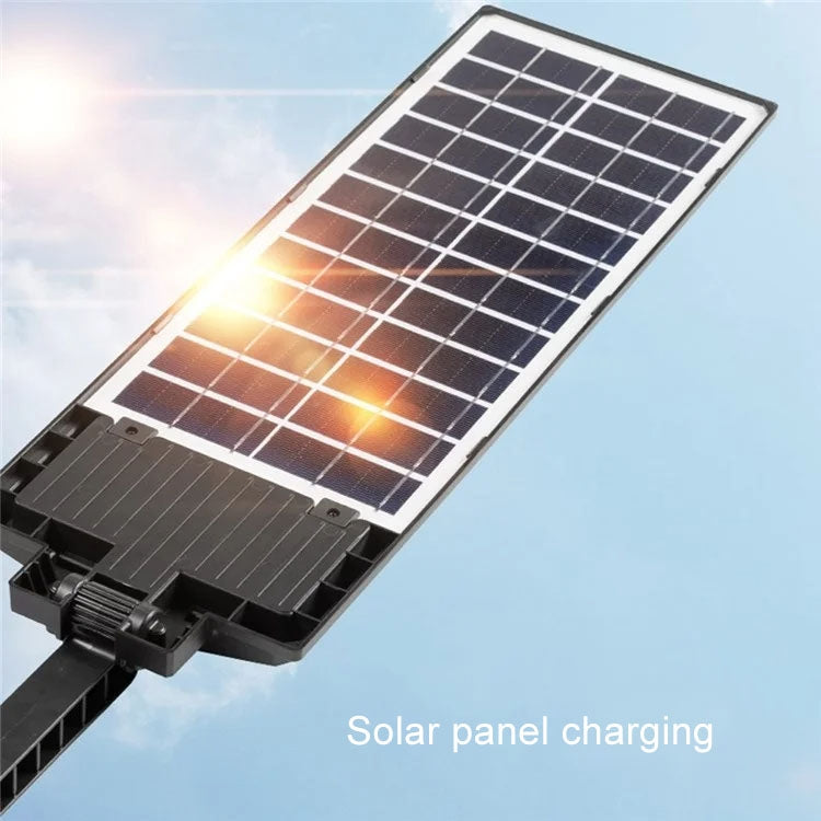 E-SMARTER W789A-6 LED Strong Light Double Row Solar Garden Light Induction Street Lamps