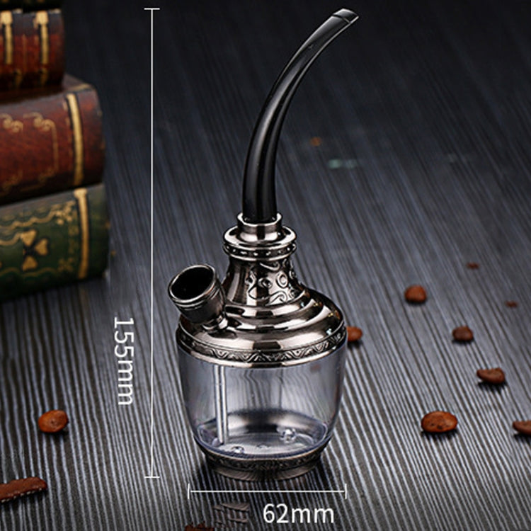 HENGDA HD-806 Chicha filtrée multifonction à double usage avec long tuyau (Doré)