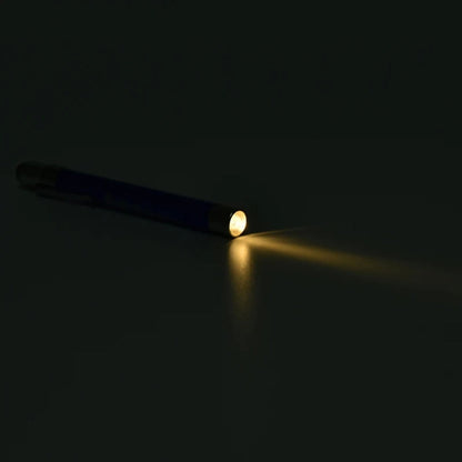 E-SMARTER Multifunctional Pen Flashlight Graduated LED Penlight, Color Random Delivery, Style: Convex Head Yellow Light