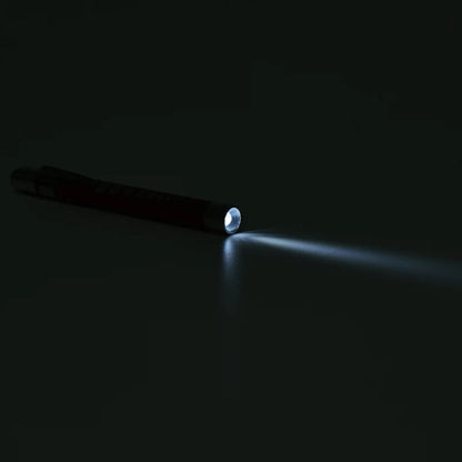 E-SMARTER Multifunctional Pen Flashlight Graduated LED Penlight, Color Random Delivery, Style: Concave Head White Light