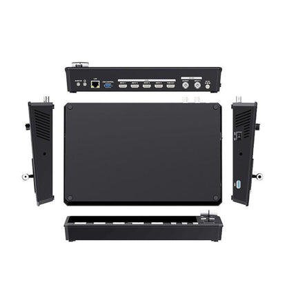 FEELWORLD L4 Multi-Camera Video Mixer Switcher 10.1" Touch Screen USB 3.0 Fast Streaming(AU Plug)