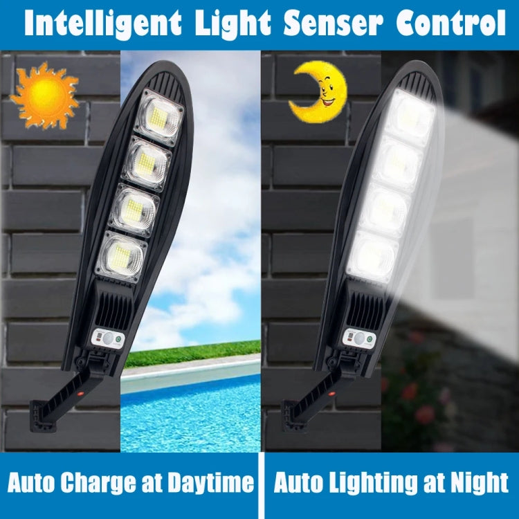 E-SMARTER W779B LED Solar Garden Light Sensing Lamp With Remote Control