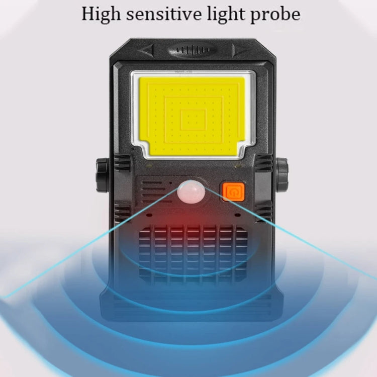 E-SMARTER W7104-1 Patch Solar Wall Lamp With Clip Mosquito Killer Lamp Portable Body Sensor Outdoor Garden Light