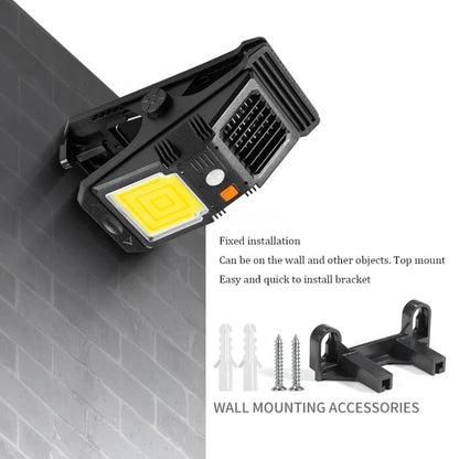 E-SMARTER W7104-1 Patch Solar Wall Lamp With Clip Mosquito Killer Lamp Portable Body Sensor Outdoor Garden Light
