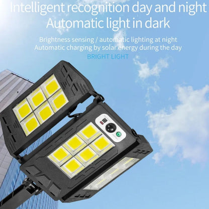 E-SMARTER W796-9 Solar Induction Courtyard Wall Light Smart Outdoor Lamp With Remote Control