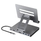 Support de station d'accueil pliable multifonction Blueendless 4K/60Hz pour tablette Type-C, Spécification : 8-en-1