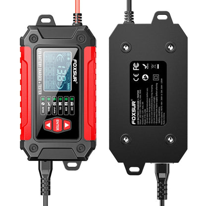 FOXSUR Cars Motorcycles 12V Lithium Cattery Charger With Battery Detection(AU Plug)