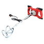 AOTUO 220V High Power Industrial Grade Electrical Mixer Handheld Concrete Paint Mixer(EU Plug Red)