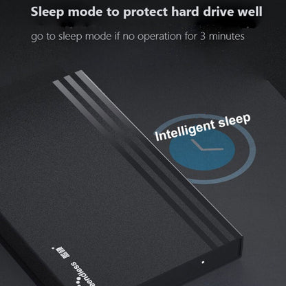Blueendless MR23S 2.5-inch SATA Mobile Hard Disk Enclosure Tool-free Laptop External SSD, Spec: Type-C