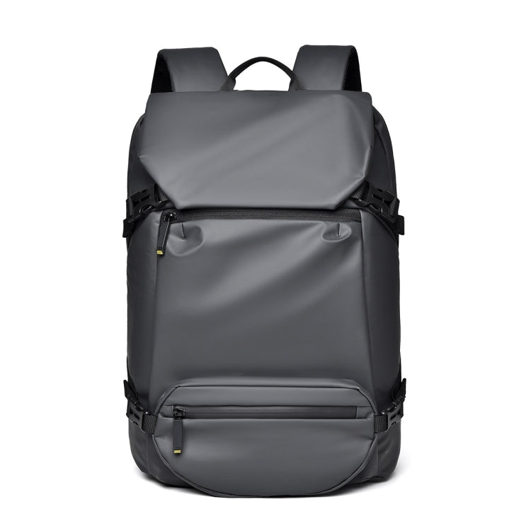WEPOWER Men Double Shoulder Bag Large-capacity Computer Bag Traveling Backpack(Grey)