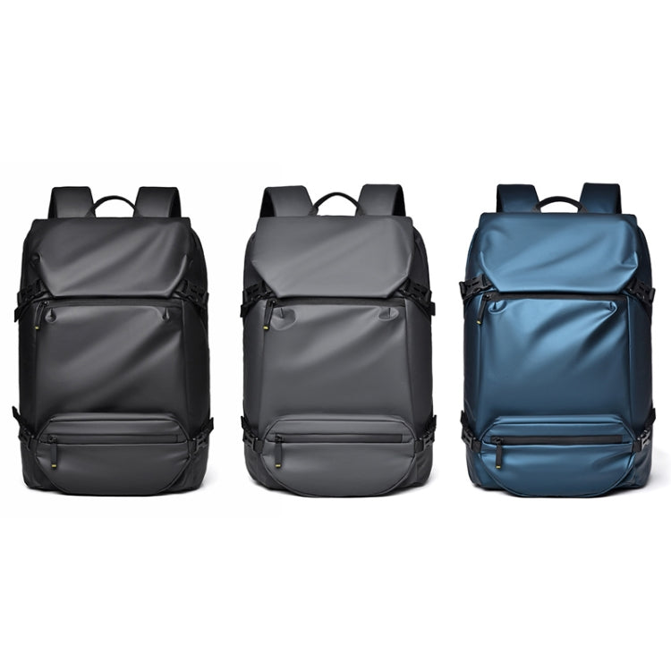 WEPOWER Men Double Shoulder Bag Large-capacity Computer Bag Traveling Backpack(Grey)