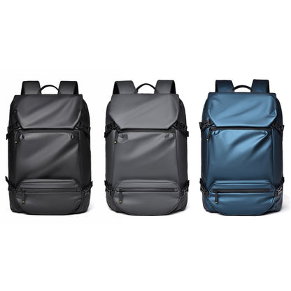WEPOWER Men Double Shoulder Bag Large-capacity Computer Bag Traveling Backpack(Grey)