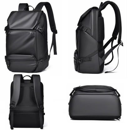 WEPOWER Men Double Shoulder Bag Large-capacity Computer Bag Traveling Backpack(Grey)