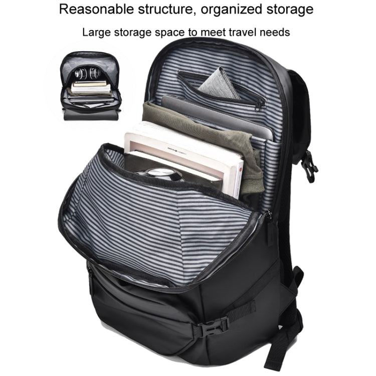 WEPOWER Men Double Shoulder Bag Large-capacity Computer Bag Traveling Backpack(Grey)